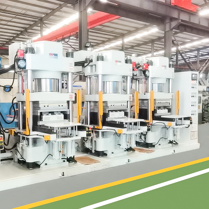 Máy ép má phanh áp suất bằng nhau